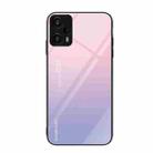 For Xiaomi Redmi Note 12 Turbo Colorful Painted Glass Phone Case(Purple Sky) - 1