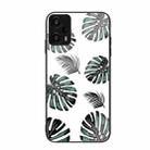 For Xiaomi Redmi Note 12 Turbo Colorful Painted Glass Phone Case(Banana Leaf) - 1