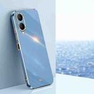 For vivo Y17S 4G XINLI Straight Edge 6D Electroplate TPU Phone Case(Celestial Blue) - 1