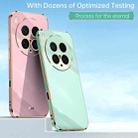For vivo X200 Ultra XINLI Straight Edge 6D Electroplate TPU Phone Case(Cherry Purple) - 2