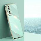 For Honor 90 Pro XINLI Straight Edge 6D Electroplate TPU Phone Case(Mint Green) - 1