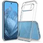 For Google Pixel 9 Pro XL Scratchproof Acrylic TPU Phone Case(Transparent) - 1