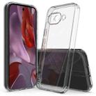 For Google Pixel 9a Scratchproof Acrylic TPU Phone Case(Transparent) - 1