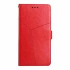 For Xiaomi 13T / 13T Pro Y-shaped Pattern Flip Leather Phone Case(Red) - 2