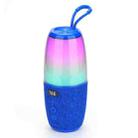T&G TG644 5W High Power RGB Light Portable Bluetooth Speaker(Blue) - 1