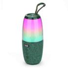 T&G TG644 5W High Power RGB Light Portable Bluetooth Speaker(Dark Green) - 1