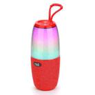 T&G TG644 5W High Power RGB Light Portable Bluetooth Speaker(Red) - 1