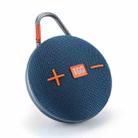 T&G TG648 TWS Outdoor Mini Portable Wireless Bluetooth Speaker with LED Light(Blue) - 1