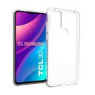 For TCL 305 / 306 / 30 SE Waterproof Texture TPU Phone Case(Transparent) - 1