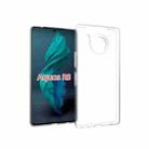 For Sharp Aquos R8 Waterproof Texture TPU Phone Case(Transparent) - 1