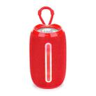 T&G TG653 TWS LED Mini Portable Wireless Stereo Sound Outdoor Speaker(Red) - 1