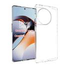 For OnePlus Ace 2 5G / 11R 5G Waterproof Texture TPU Phone Case(Transparent) - 1