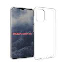 For Nokia G60 5G Waterproof Texture TPU Phone Case(Transparent) - 1