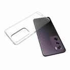 For OPPO Reno12 5G Global Waterproof Texture TPU Phone Case(Transparent) - 3