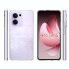 For OPPO Reno13 F 5G Waterproof Texture TPU Phone Case(Transparent) - 2