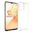 For Realme C31 4G Waterproof Texture TPU Phone Case(Transparent) - 1