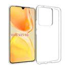 For vivo V25 5G Waterproof Texture TPU Phone Case(Transparent) - 1