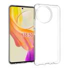 For vivo Y38 5G Waterproof Texture TPU Phone Case(Transparent) - 1