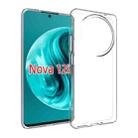 For Huawei nova 12i Waterproof Texture TPU Phone Case(Transparent) - 1