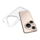 For Huawei Pura 80 Ultra 5G Waterproof Texture TPU Phone Case(Transparent) - 3