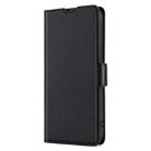 For Realme GT Neo6 SE Ultra-thin Voltage Side Buckle Horizontal Flip Leather Phone Case(Black) - 2