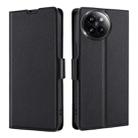 For Xiaomi Civi 4 Pro Ultra-thin Voltage Side Buckle Horizontal Flip Leather Phone Case(Black) - 1