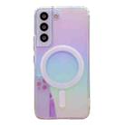 For Samsung Galaxy S23 5G Colorful Magsafe Magnetic TPU Shockproof Phone Case(Colour) - 1