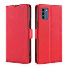 For Nokia C300 4G US Version Ultra-thin Voltage Side Buckle Horizontal Flip Leather Phone Case(Red) - 1