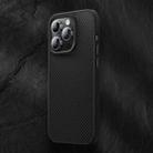 For iPhone 14 Pro Max Benks 600D MagSafe Kevlar Carbon Fiber Shockproof Phone Case(Black) - 1