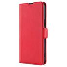 For OnePlus Ace 5 / 5 Pro Ultra-thin Voltage Side Buckle Horizontal Flip Leather Phone Case(Red) - 2