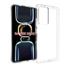 For Xiaomi Redmi K60E 5G Waterproof Texture TPU Phone Case(Transparent) - 1