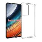 For Xiaomi Redmi K40S Waterproof Texture TPU Phone Case(Transparent) - 1