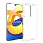 For Xiaomi Redmi K50 / K50 Pro Waterproof Texture TPU Phone Case(Transparent) - 1