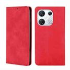 For Infinix GT 10 Pro 5G Skin Feel Magnetic Leather Phone Case(Red) - 1