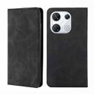 For Infinix GT 10 Pro 5G Skin Feel Magnetic Leather Phone Case(Black) - 1