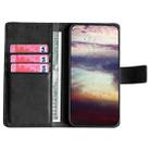 For Infinix Hot 50i 4G Skin Feel Magnetic Leather Phone Case(Black) - 3