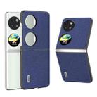 For Huawei P60 Pocket ABEEL Black Edge Genuine Mino Phone Case(Royal Blue) - 1