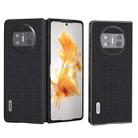 For Huawei Mate X3 ABEEL Genuine Luxury Black Edge Phone Case(Black) - 1