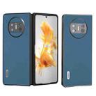 For Huawei Mate X3 ABEEL Genuine Silky Soft Black Edge Phone Case(Blue) - 1