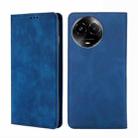 For Realme 11 5G Global / 11x 5G Skin Feel Magnetic Leather Phone Case(Blue) - 1
