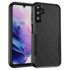 For Samsung Galaxy A14 5G / A14 4G TPU + PC Shockproof Protective Phone Case(Black) - 1