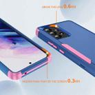 For Samsung Galaxy A53 5G TPU + PC Shockproof Protective Phone Case(Royal Blue + Pink) - 6