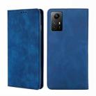 For Xiaomi Redmi Note 12S 4G Skin Feel Magnetic Leather Phone Case(Blue) - 1