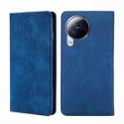For Xiaomi Civi 3 5G Skin Feel Magnetic Leather Phone Case(Blue) - 1
