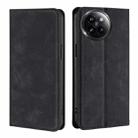 For Xiaomi Civi 4 Pro Skin Feel Magnetic Leather Phone Case(Black) - 1