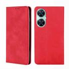 For Huawei Enjoy 60 Pro / nova 11i Skin Feel Magnetic Leather Phone Case(Red) - 1