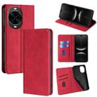 For Huawei nova 14 Pro 5G Skin Feel Magnetic Leather Phone Case(Red) - 1