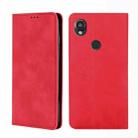 For Kyocera Digno SX3-KYG02 Skin Feel Magnetic Leather Phone Case(Red) - 1