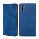 For Nokia C300 4G US Version Skin Feel Magnetic Leather Phone Case(Blue) - 1