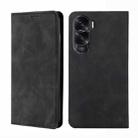 For Honor X50i 5G / 9 Lite Skin Feel Magnetic Leather Phone Case(Black) - 1